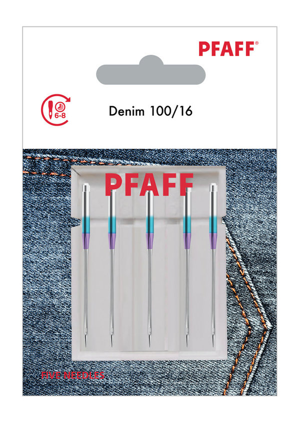 Pfaff Origineel - Denim / Jeans 100/16 - 5st